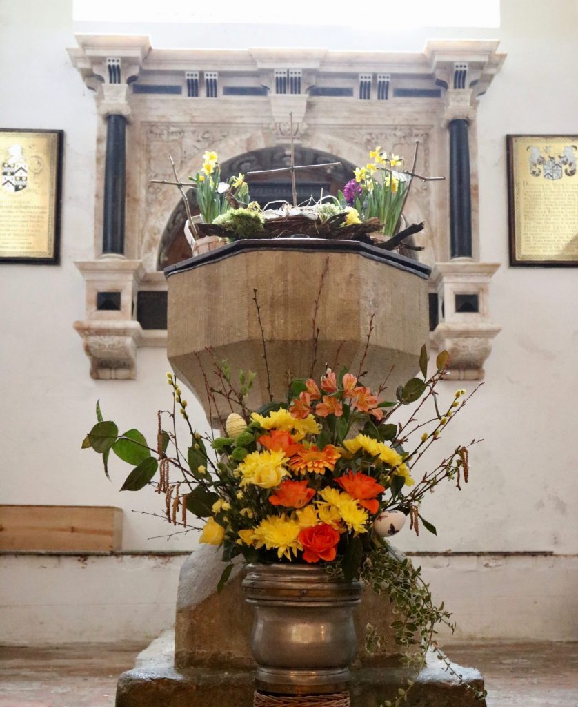 Font and Flowers